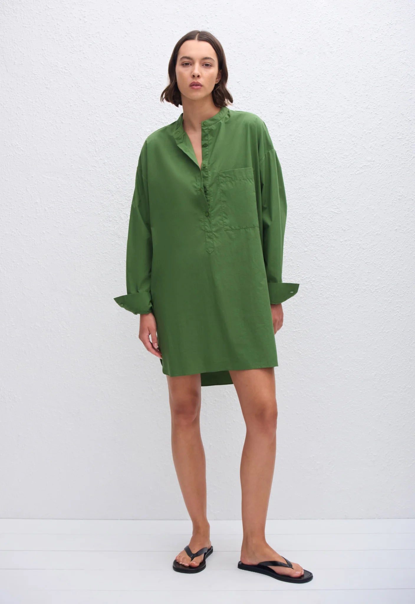matteau shirt dress Matteau Everyday Shirt Dress - Black