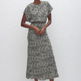 Matteau Bias Midi Tee Dress in Kyoto