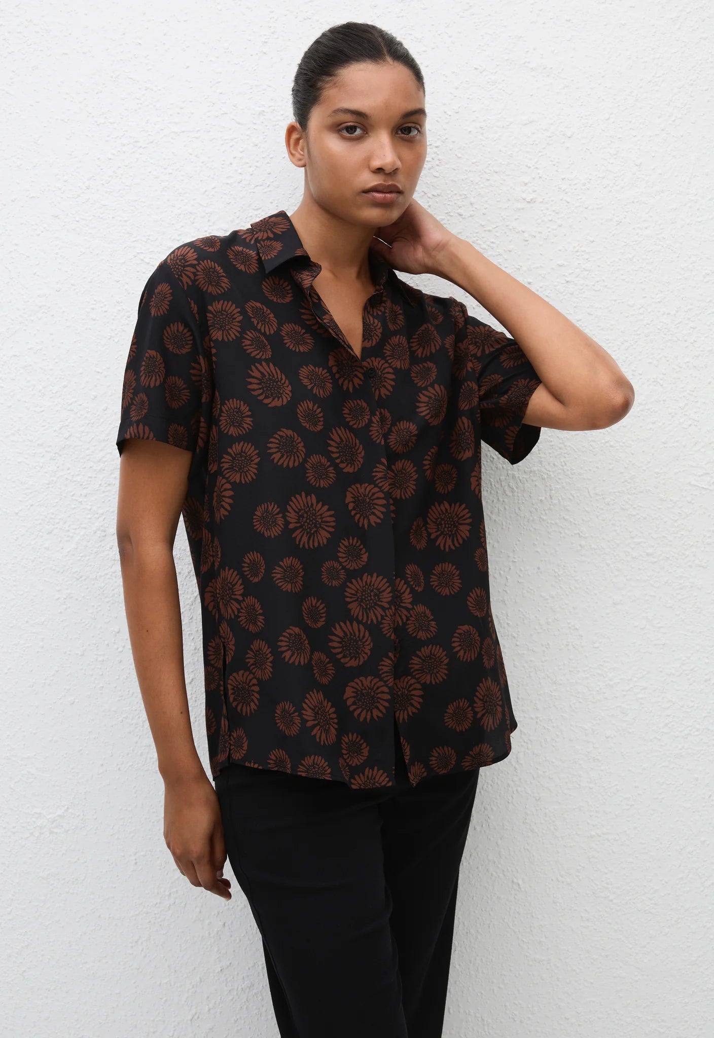 Matteau Short Sleeve Shirt in Panama