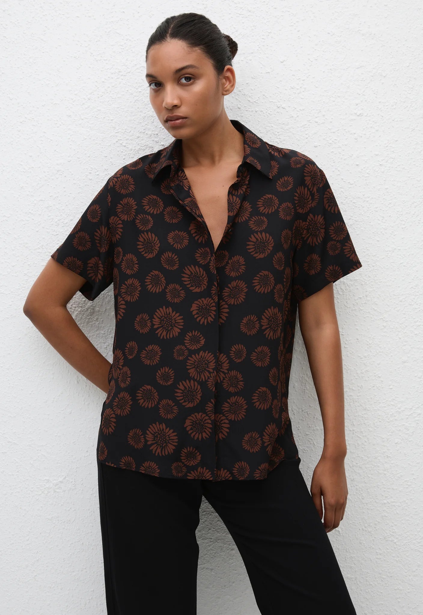 Matteau Short Sleeve Shirt in Panama