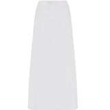 Matteau Drawcord Skirt in White