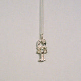 Meadowlark Lobster Charm Necklace 50cm in Sterling Silver