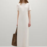 A Emery Moore Dress in Oyster