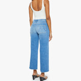 Mother Patch Pocket Mid Rise Maven Ankle in Avant Gardener