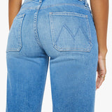 Mother Patch Pocket Mid Rise Maven Ankle in Avant Gardener