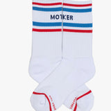 Mother Baby Steps Socks in White MF