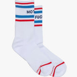 Mother Baby Steps Socks in White MF