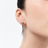 Nina Gordon Figure Studs In Gold