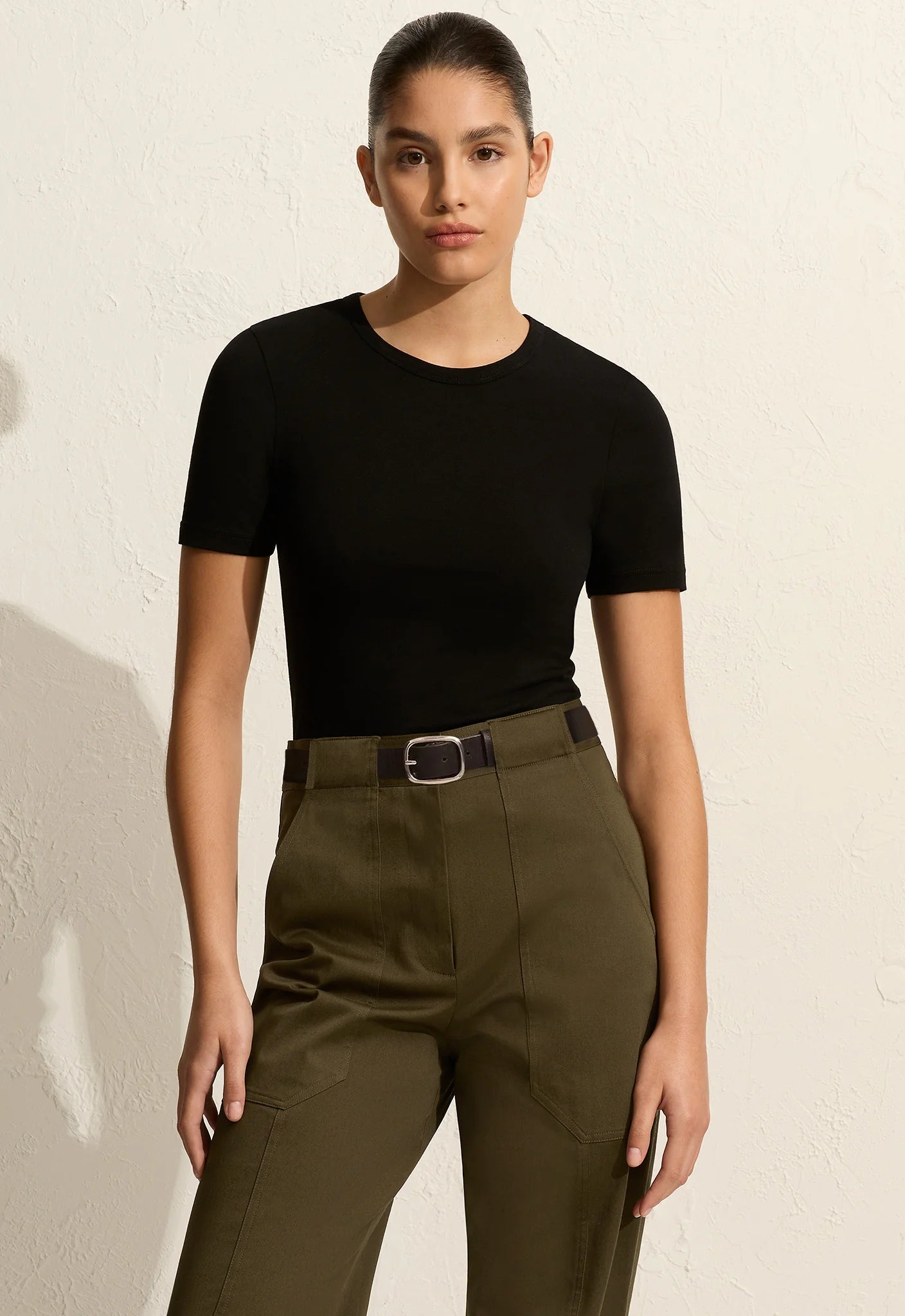 Matteau Utility Trouser in Olive