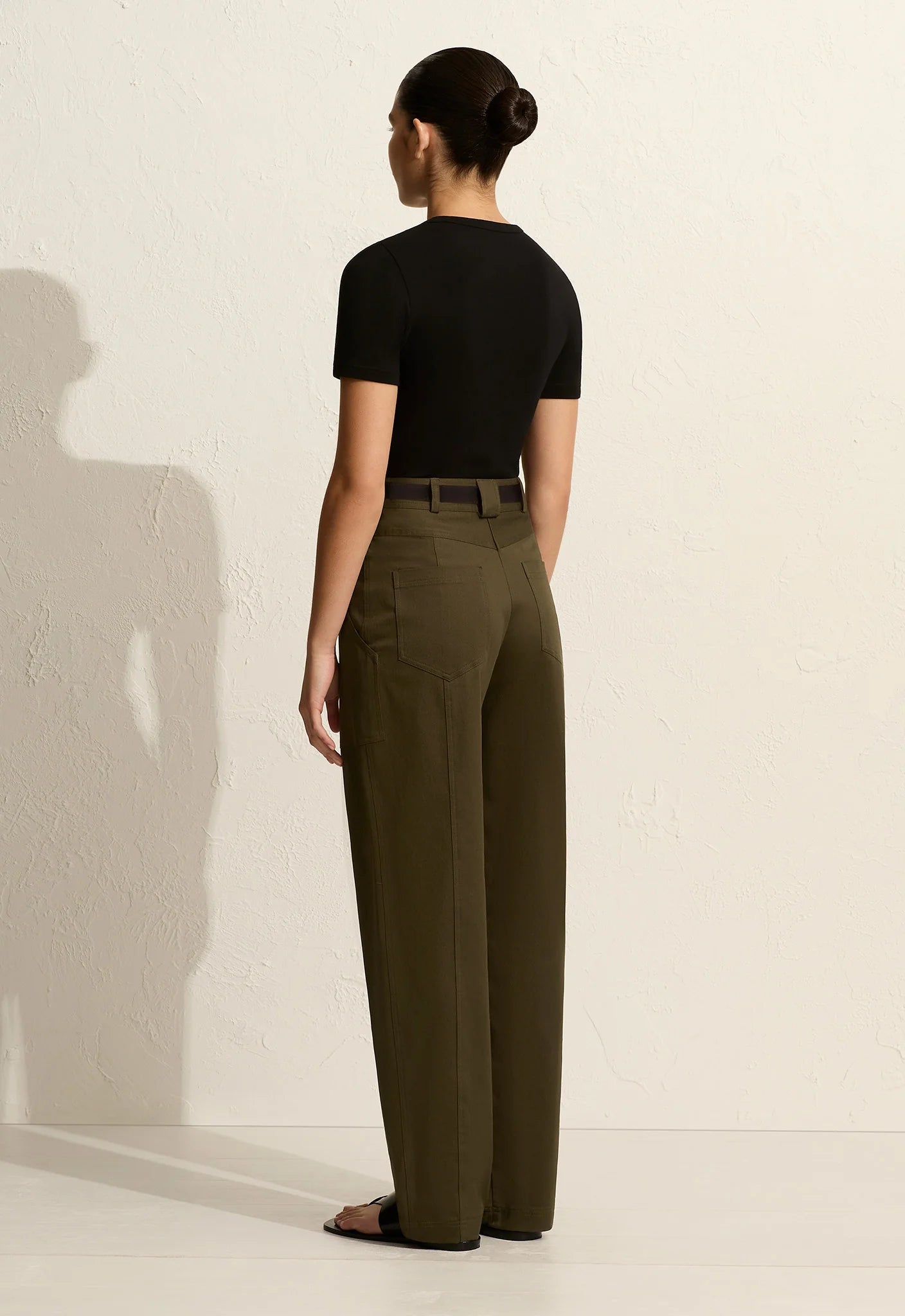 Matteau Utility Trouser in Olive