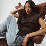 One Of Others Inka Top in Walnut