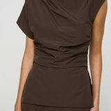 One Of Others Inka Top in Walnut