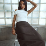 One Of Others Inka Skirt in Walnut