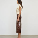 One Of Others Kendall Skirt in Coffee