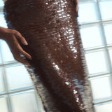 One Of Others Kendall Skirt in Coffee