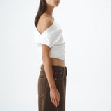 One Of Others Pallas Top in Chalk