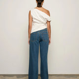 One Of Others Pallas Top in Chalk