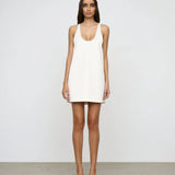 One Of Others Sanna Mini Dress in Ivory