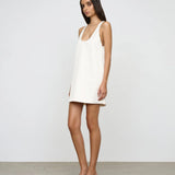 One Of Others Sanna Mini Dress in Ivory