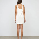 One Of Others Sanna Mini Dress in Ivory