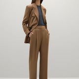 A Emery Otto Pant in Camel
