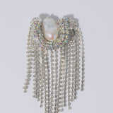 Pearl Octopuss.y Octopus Fringe Brooch