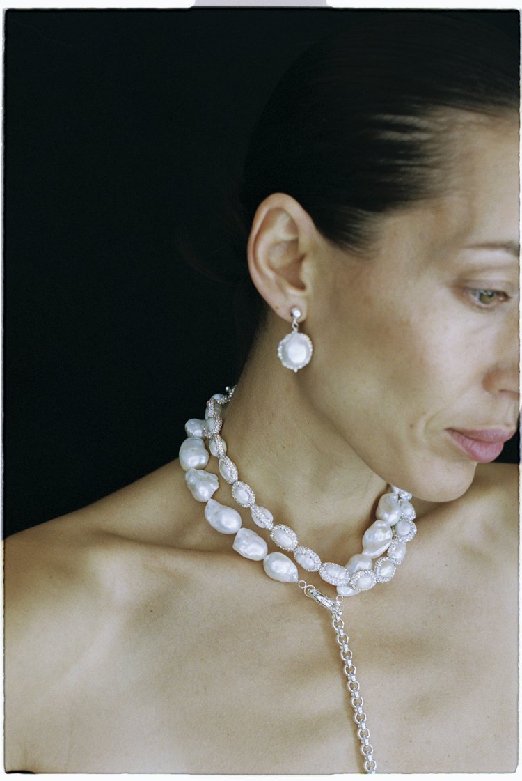 Pearl Octopuss.y Pearl Drop Choker