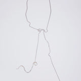 Pearl Octopuss.y Box Chain Rope in Silver