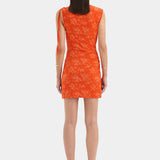 Sir Blanca Mini Dress in Palmera Tangerine