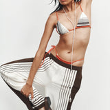 Sir Destino Mirco Triangle Top in Pacha Stripe