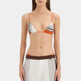 Sir Destino Mirco Triangle Top in Pacha Stripe