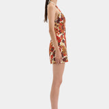 Sir Castella Mini Drss in Flora Rosso