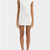 Sir Tamara Knot Mini Dress in Ivory