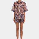 Sir Fiore Shirt in Petalo Scuro