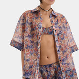 Sir Fiore Shirt in Petalo Scuro