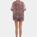 Sir Fiore Shirt in Petalo Scuro