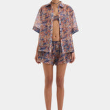 Sir Fiore Shirt in Petalo Scuro