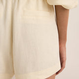 Sarah-Jane Clarke Liberty Short in Twilight Ivory