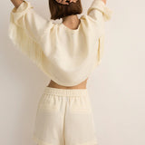 Sarah-Jane Clarke Liberty Short in Twilight Ivory