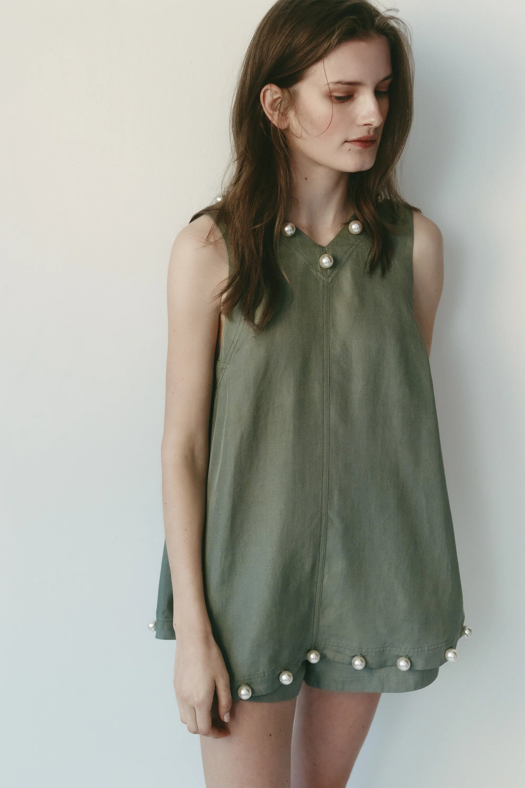 Sarah-Jane Clarke Tula Tunic in Paradise Green