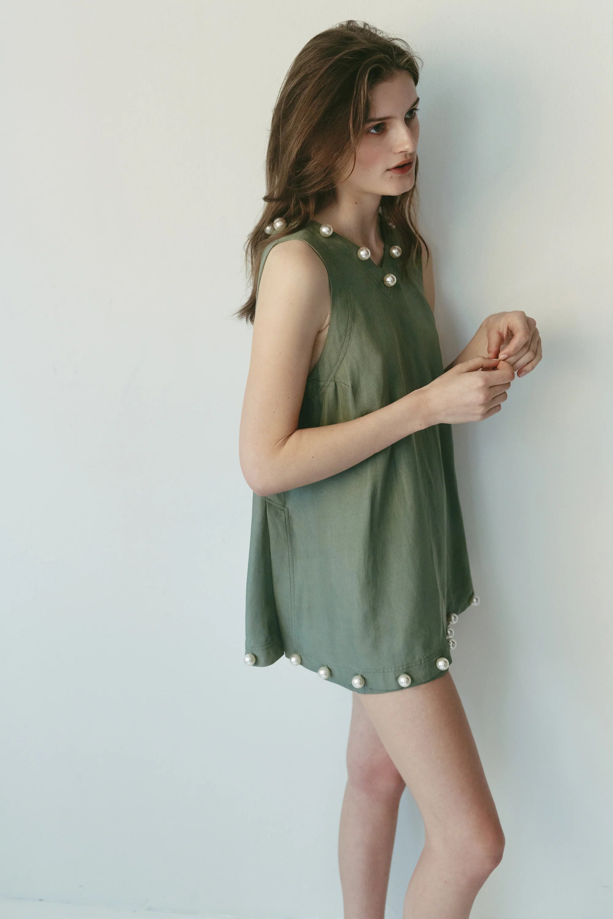 Sarah-Jane Clarke Tula Tunic in Paradise Green