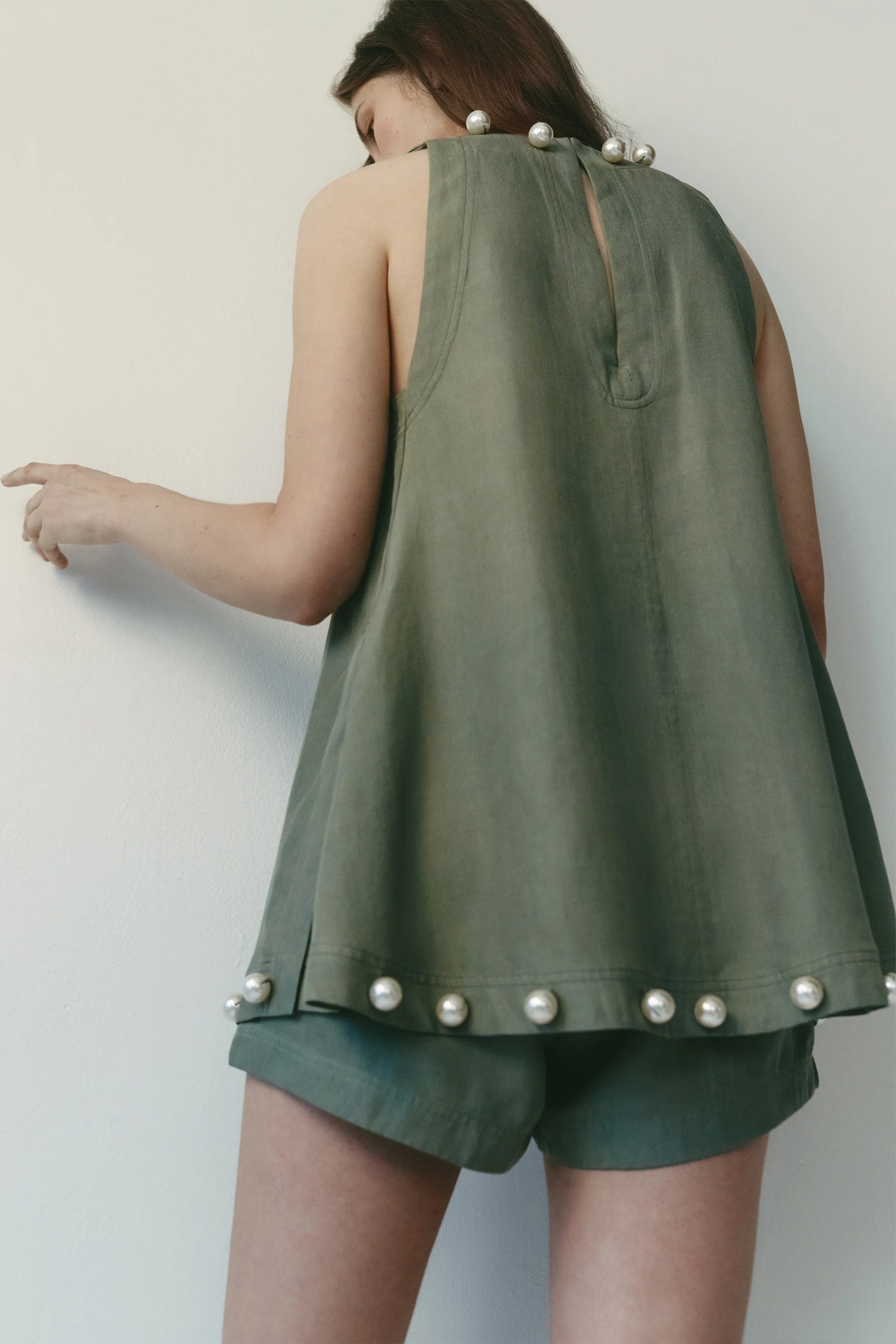 Sarah-Jane Clarke Tula Tunic in Paradise Green