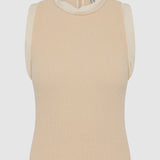 Sir Petal Knit Top in Peach
