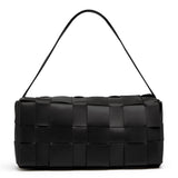 St Agni Woven Slim Tote in Black