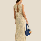 Soleil Soleil Carmen Dress in Kin