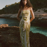 Soleil Soleil Square Pareo in Eden Silk