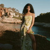 Soleil Soleil Square Pareo in Eden Silk