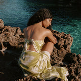 Soleil Soleil Square Pareo in Eden Silk