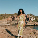 Soleil Soleil Square Pareo in Eden Silk