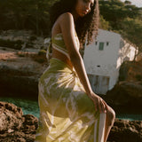 Soleil Soleil Square Pareo in Eden Silk